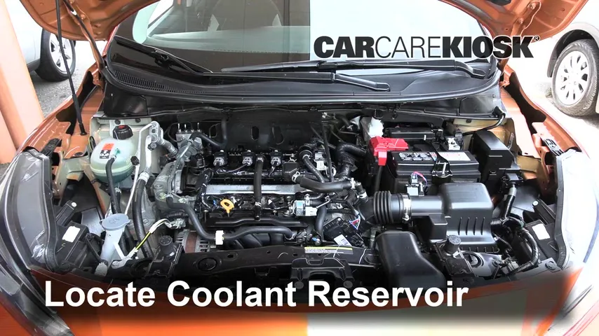 2020 Nissan Versa SV 1.6L 4 Cyl. Coolant (Antifreeze)